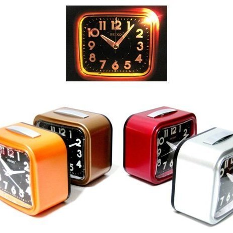 Đồng hồ báo thức Nhật Bản Seiko QHK023S - Nhựa