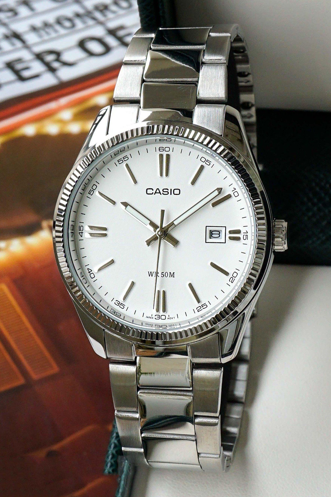 Đồng hồ Casio Standard MTP-1302D-7A1VDF Máy quartz - Dây cao su