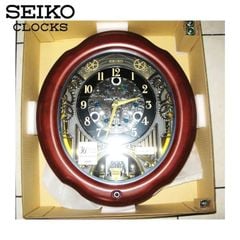 Đồng hồ Treo tường Seiko QXM239S chính hãng Nhật - Melodies in Motion