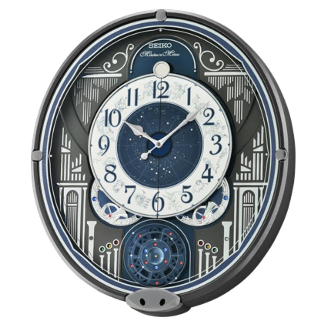 ng h treo t ng Seiko QXM393N chinh hang Nh t Melodies in Motion