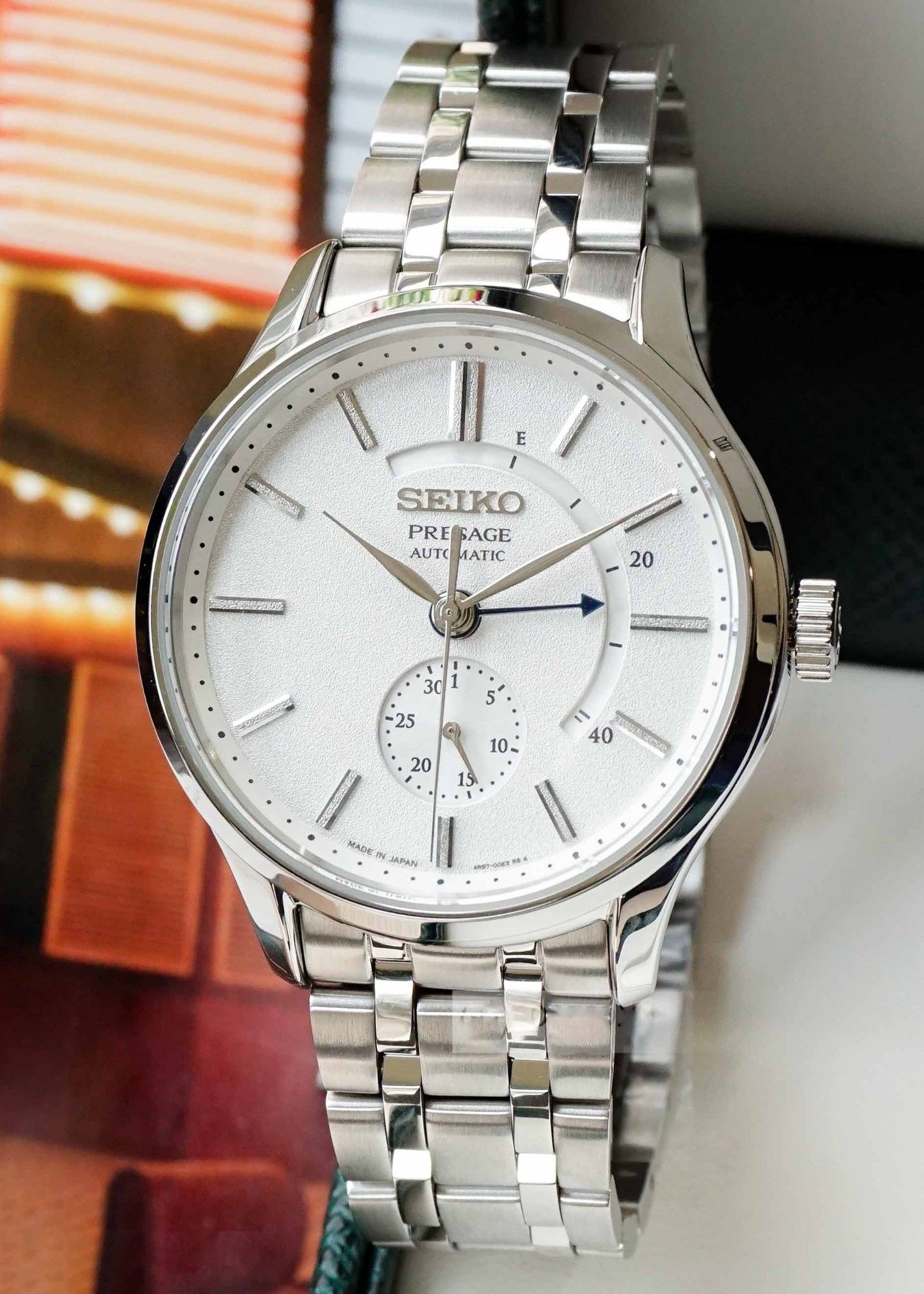 Đồng hồ Seiko Presage SSA395J1 Máy cơ - Dây kim loại - Size 42mm