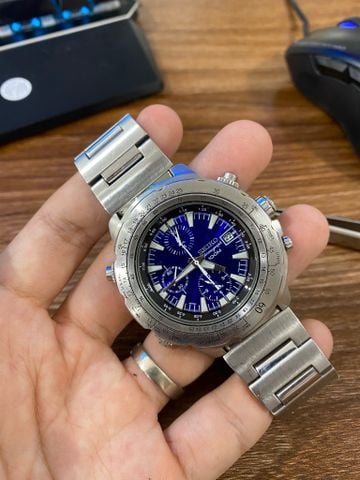 Đồng hồ nam seiko 7T32-6N10 chronograph real đã qua sử dụng
