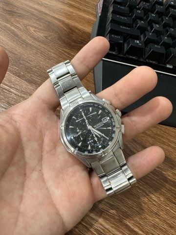 Đồng hồ nam seiko wired wired 7t92-0gb0 chronograph real đã qua sử dụng