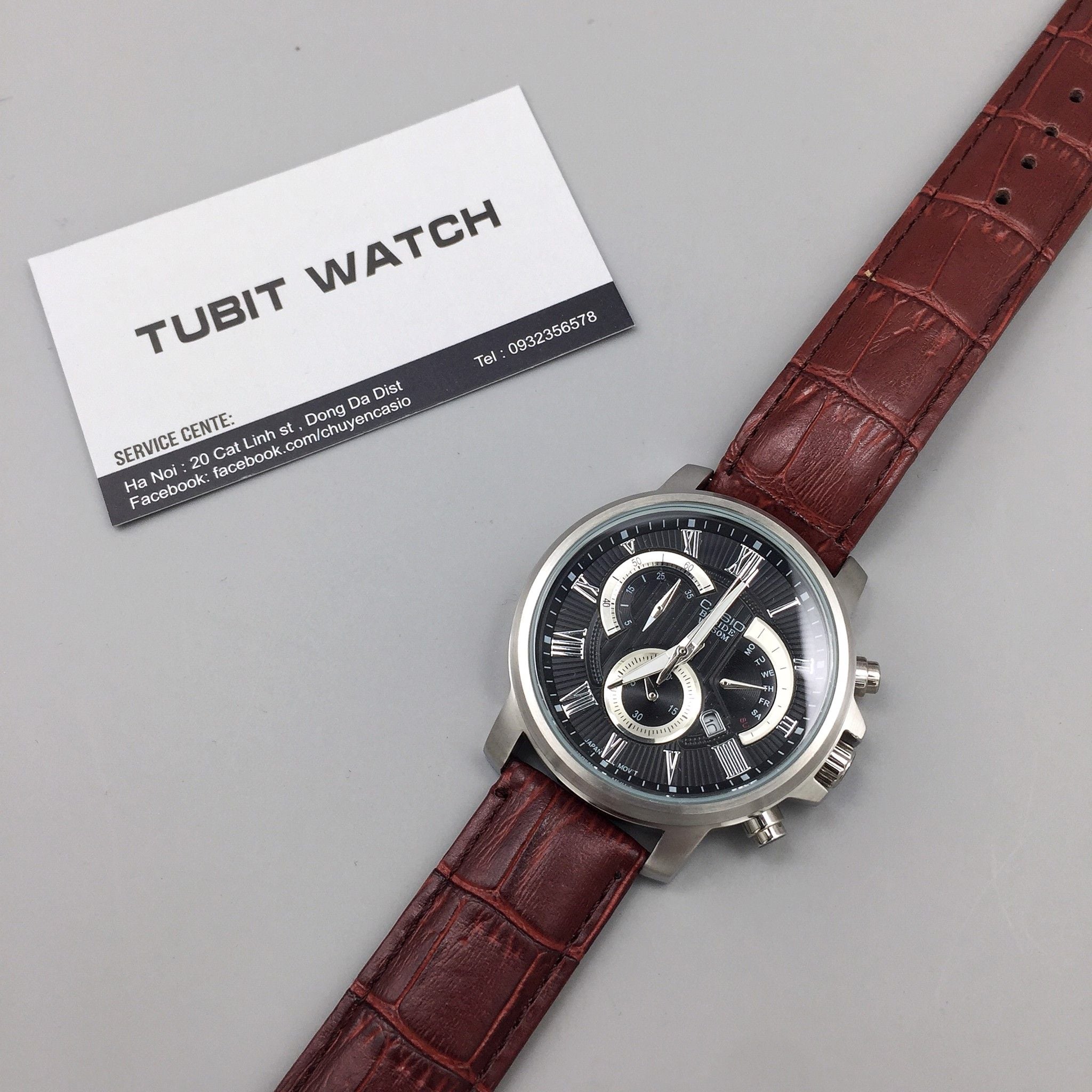 Đồng hồ Casio nam BEM 506BL-1A 1:1