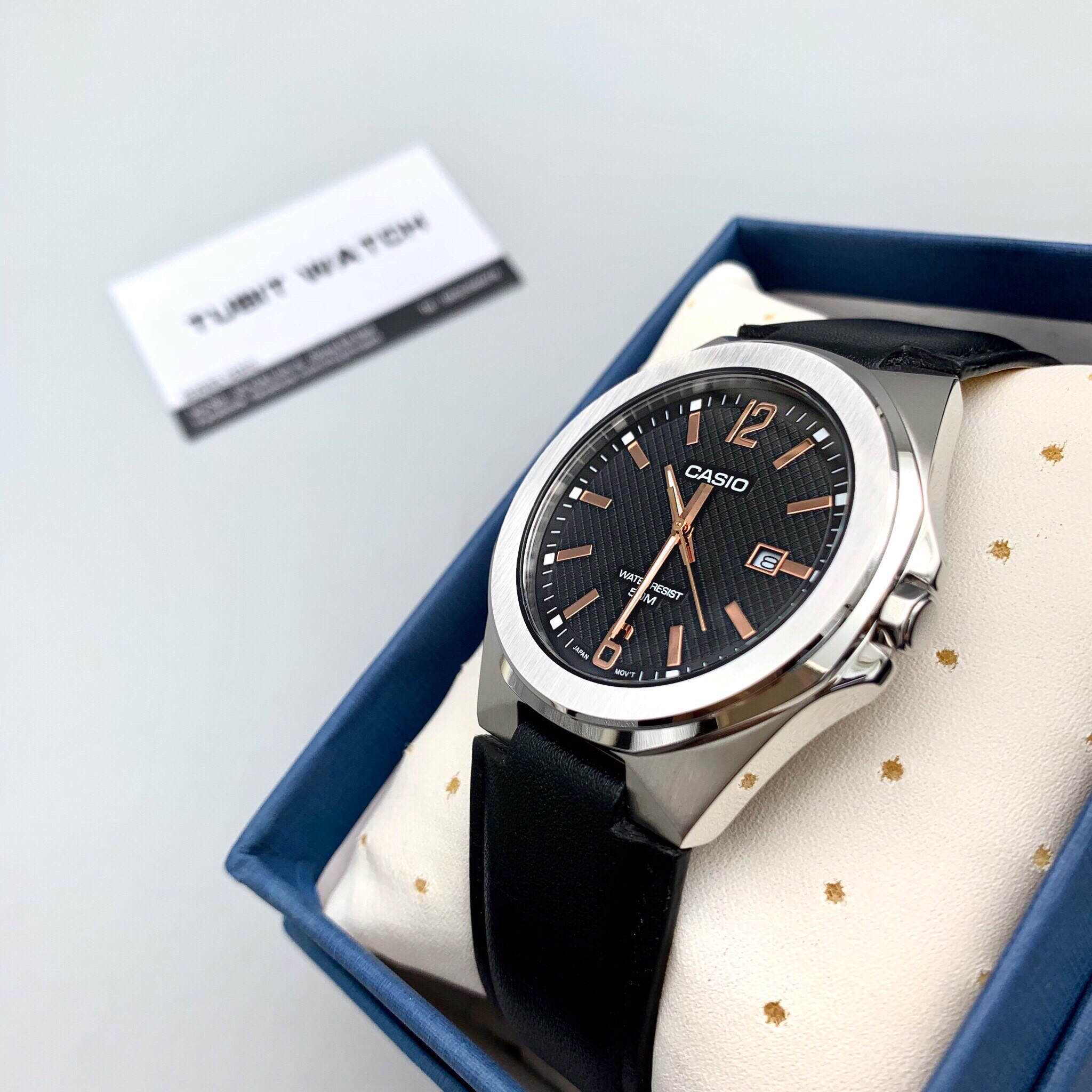 ng h Casio MTP E158L 1A chinh hang Chuyen casio