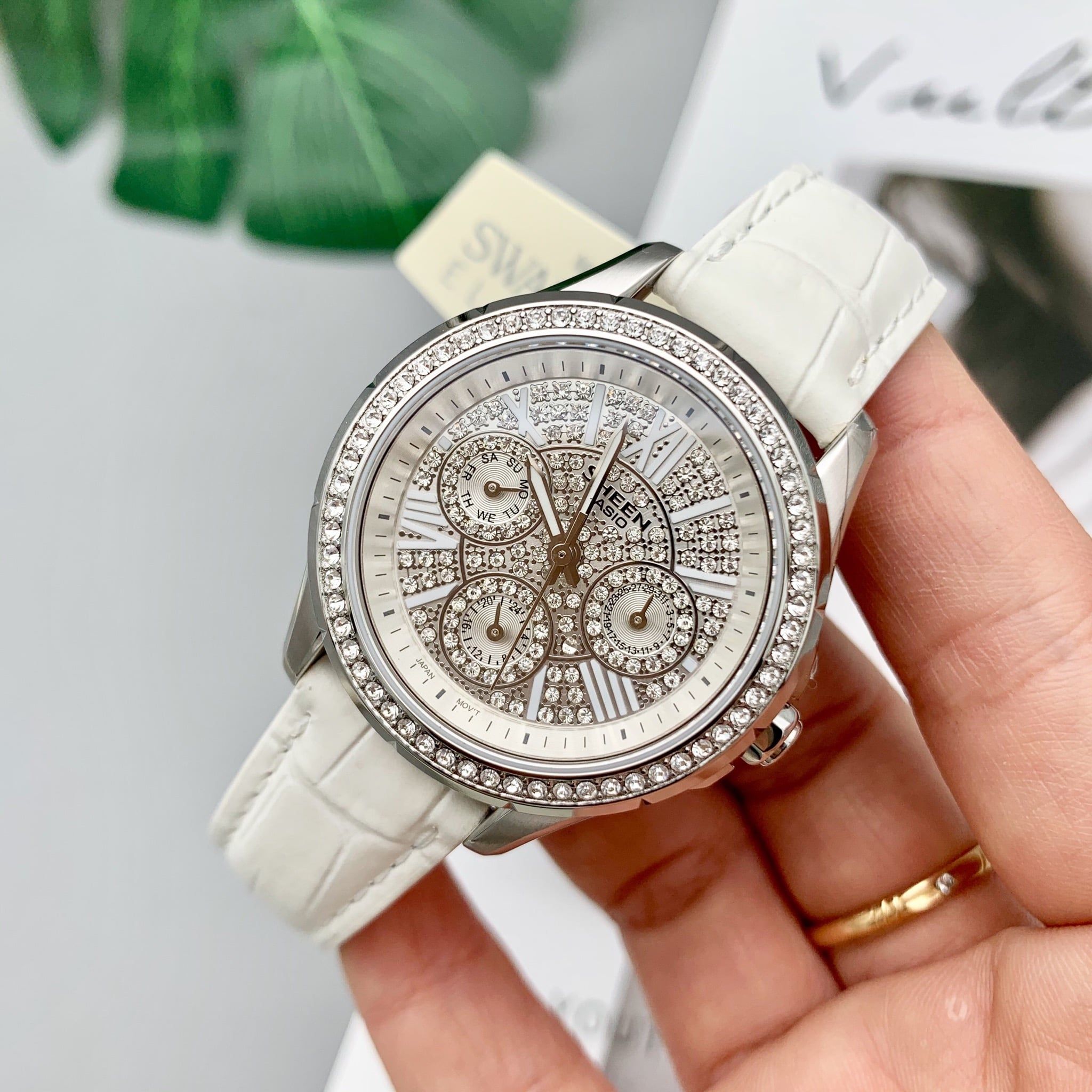 ĐỒNG HỒ CASIO SHEEN NỮ SHE 3504L-7A CHÍNH HÃNG