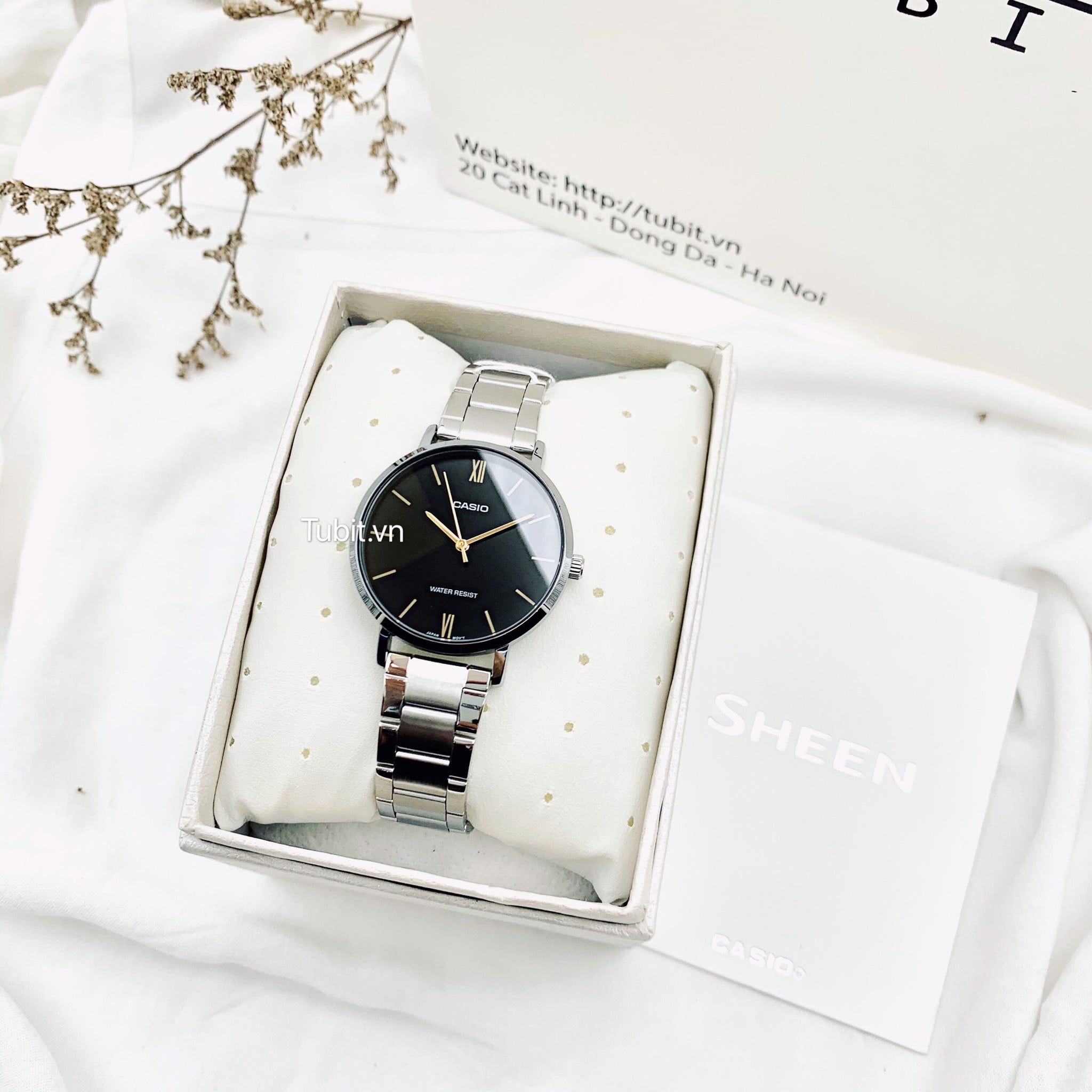 Đồng hồ Casio nữ LTP VT01D-1B Chính Hãng