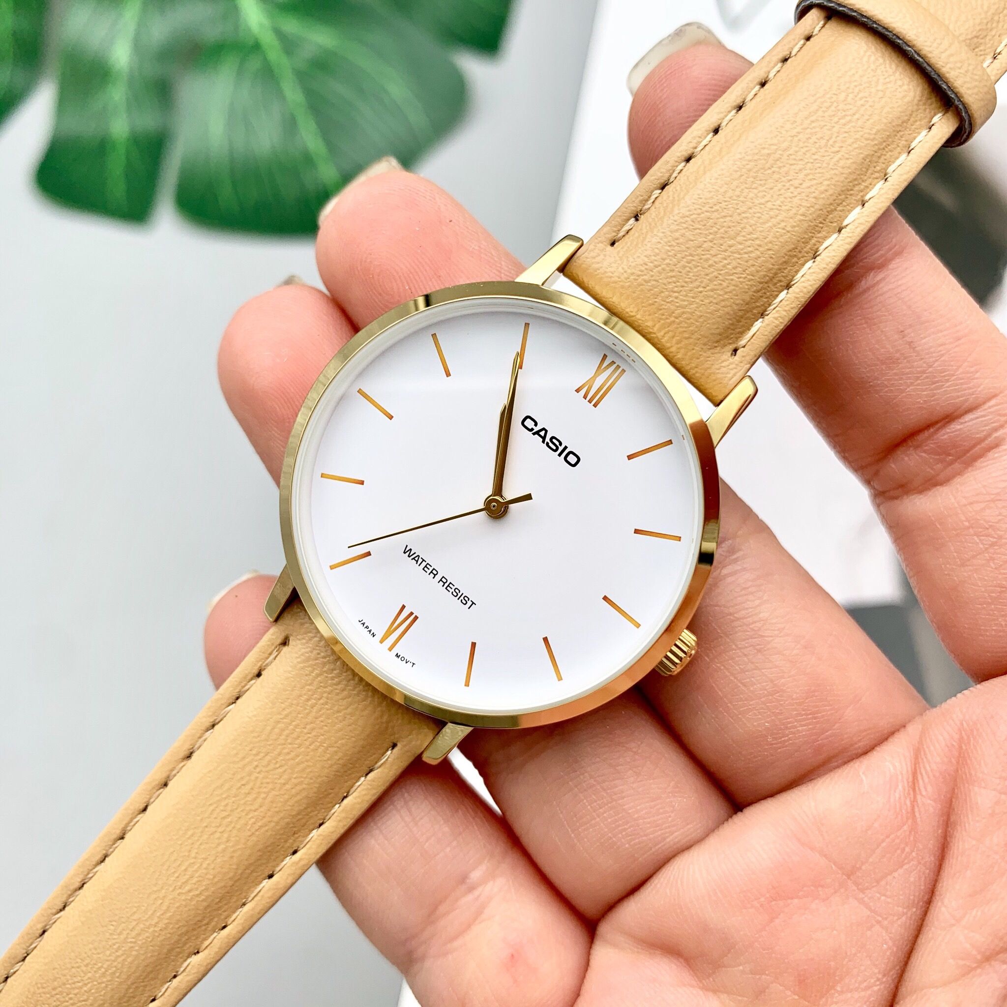 ĐỒNG HỒ CASIO NỮ LTP VT01GL-7B CHÍNH HÃNG