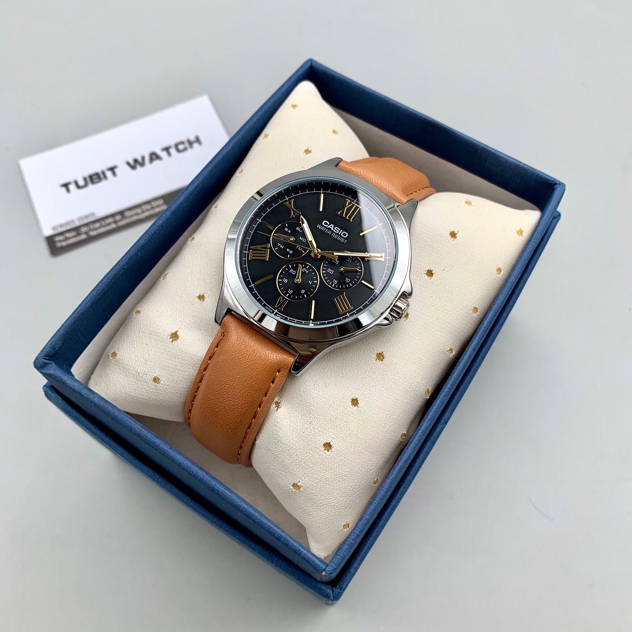 Đồng hồ Casio nam MTP V300L-1A3 Chính hãng