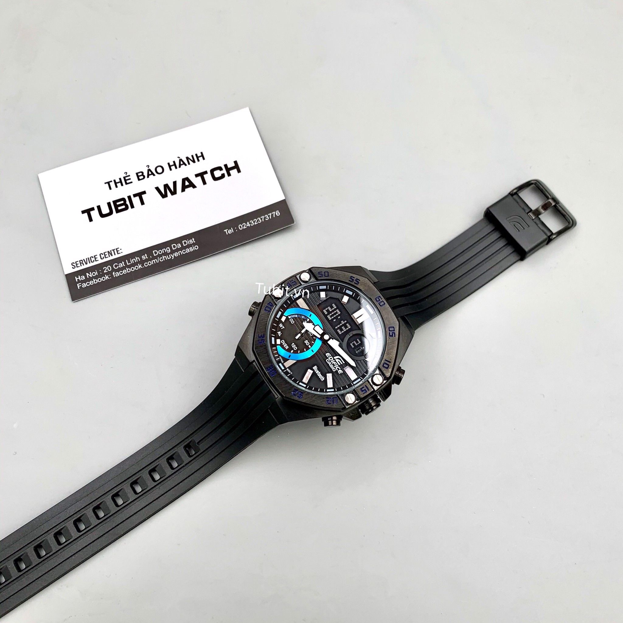 Đồng hồ Casio Edifice nam ECB-10PB-1A 1:1