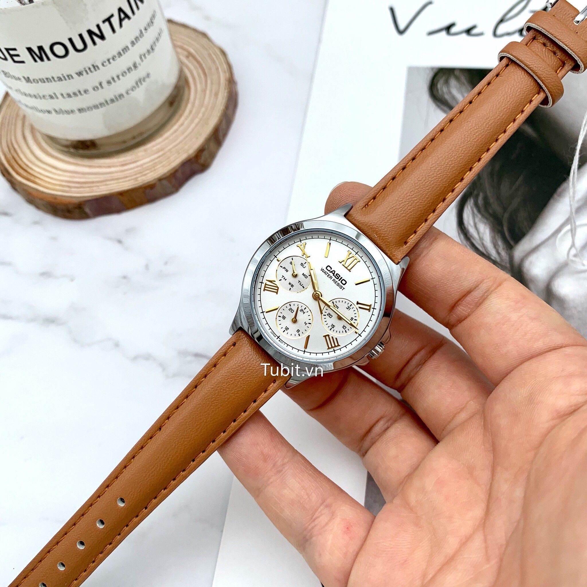 Đồng hồ Casio nữ LTP V300L-7A2 Chính Hãng