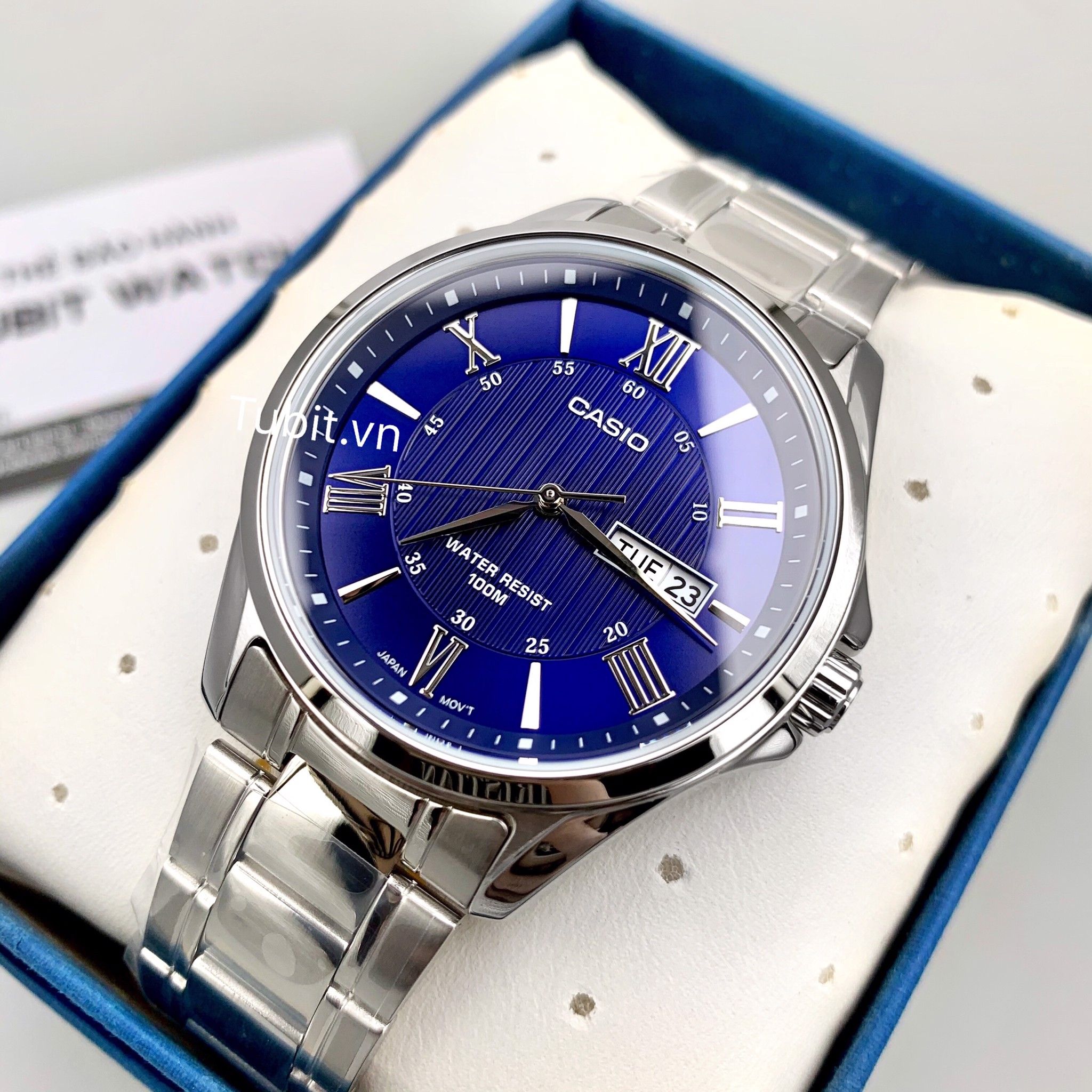 Đồng hồ Casio nam MTP 1384D-2a chính hãng