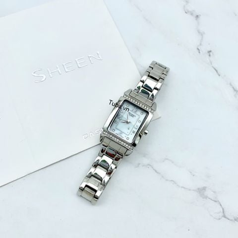 Đồng hồ Casio nữ Sheen SHE 4016D-7A 1:1