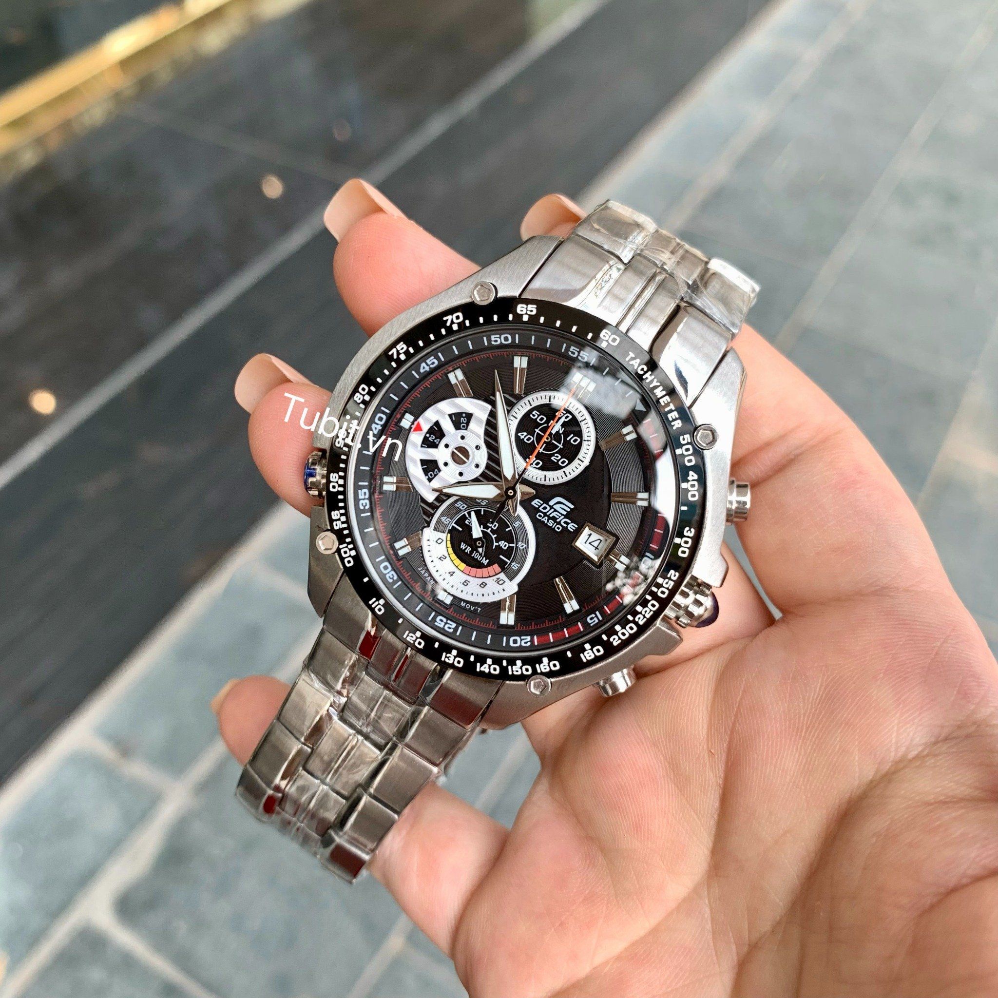 ng h Casio Edifice nam EF 543D 1AV Chuyen casio