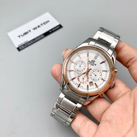 Đồng hồ cặp đôi EF 530D-7A và SHE 5003D-7A 1:1