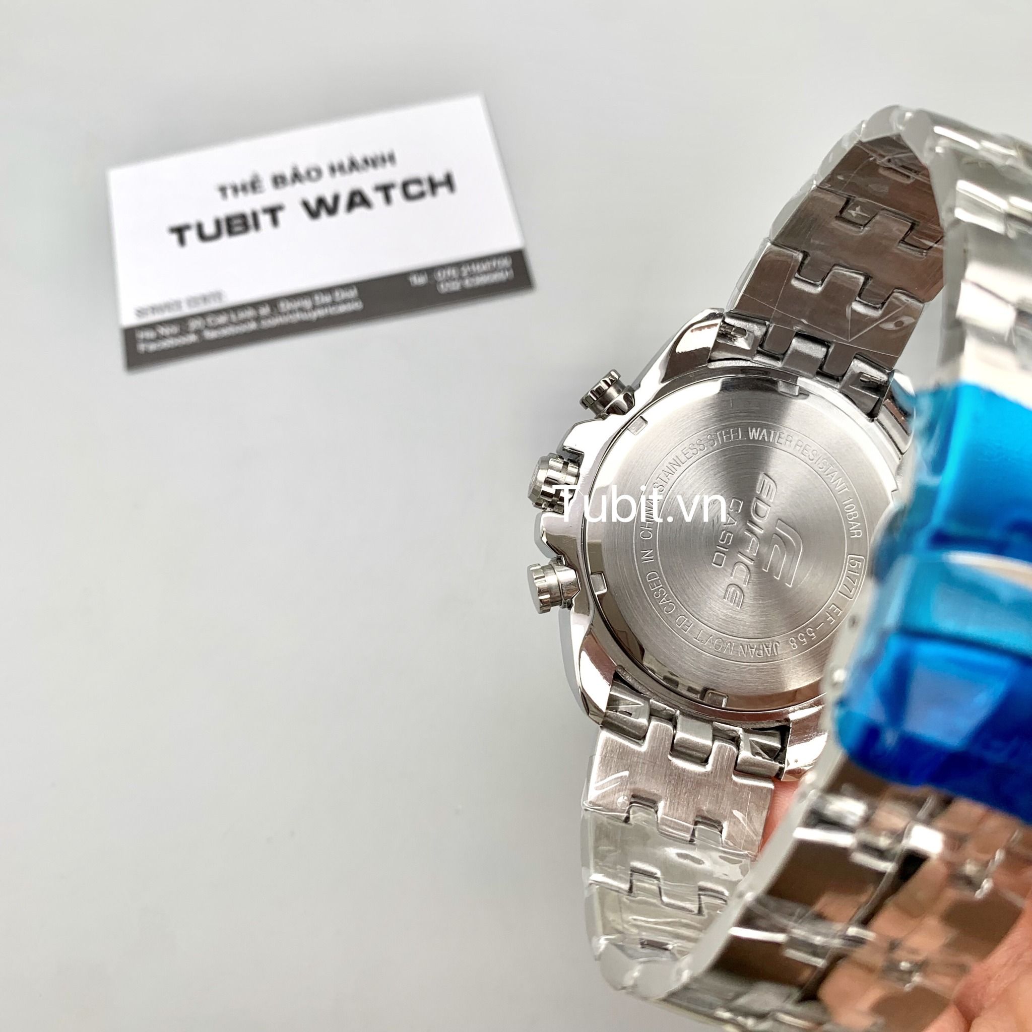Đồng hồ Casio Edifice nam EF-558D-2A 1:1 – Chuyên casio