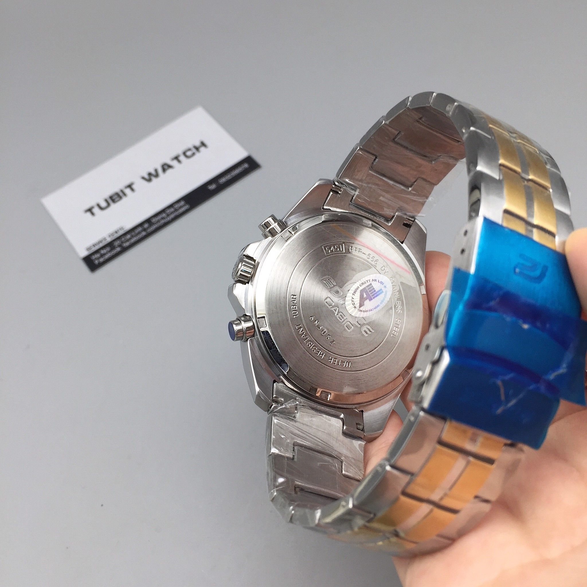 ng h Casio Edifice nam EFR 556SG 1 1 Chuyen casio