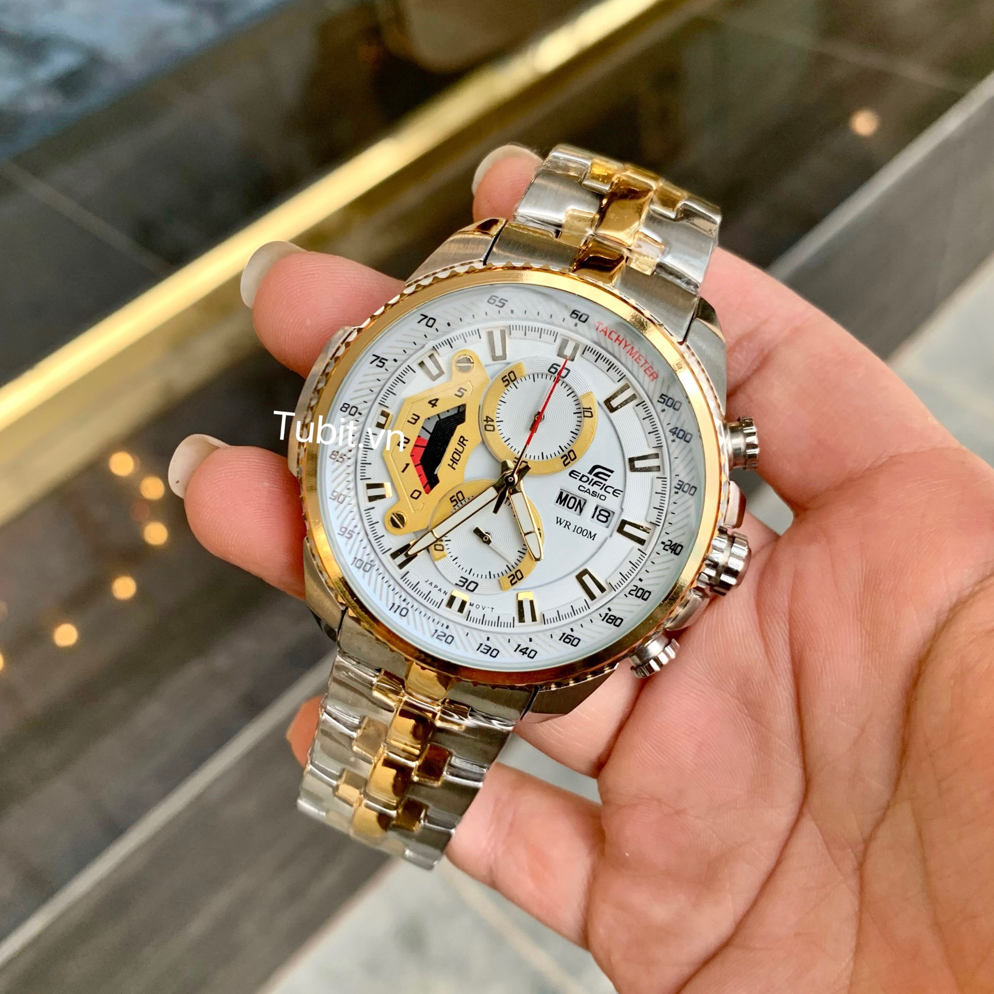 ng h Casio Edifice nam EF 558SG 7A 1 1 Chuyen casio