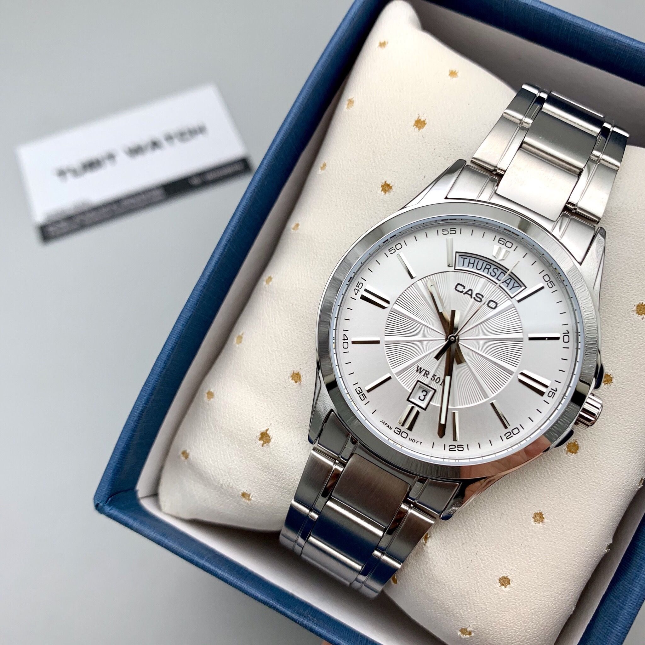 Đồng hồ Casio nam MTP 1381D-7a Chính Hãng