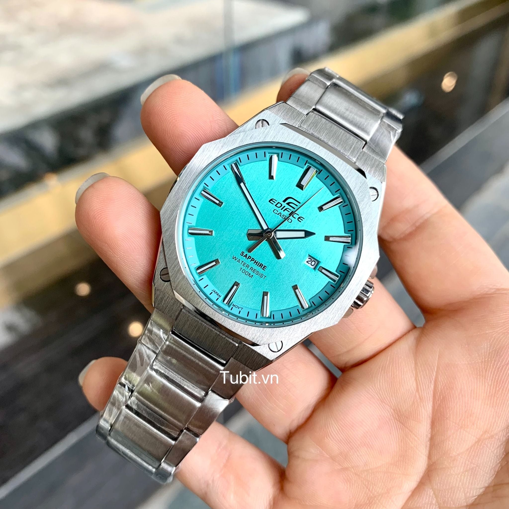 Đồng hồ Casio Edifice Slim nam siêu mỏng EFR-S108D-2B 1:1 – Chuyên - Main Image