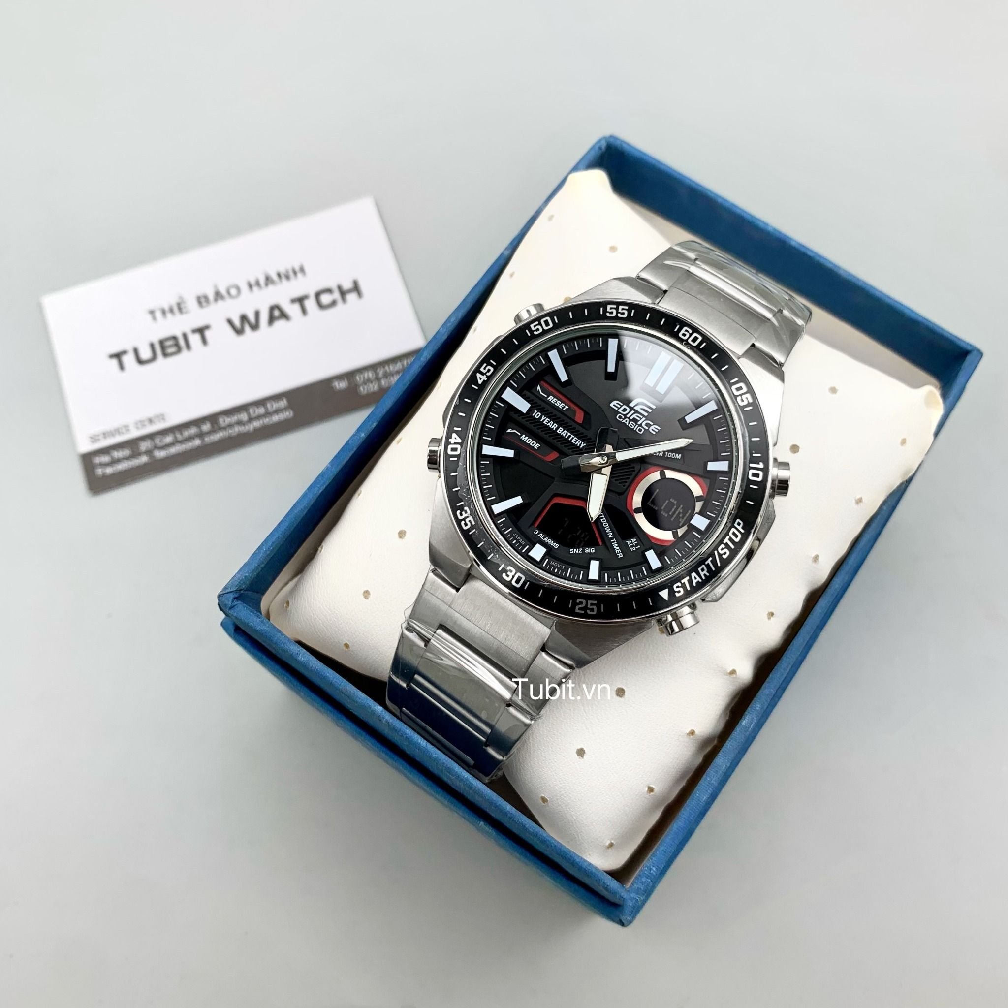 Đồng hồ Casio Edifice nam EFV C110D-1A4 1:1