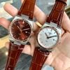 Đồng hồ Tissot PRX 1853 T931.407.41.291.00 SG máy pin , dây da , viền Rose khía RL F1:1