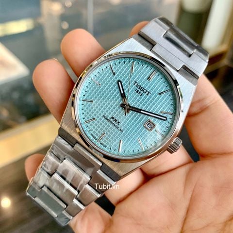 Đồng hồ cơ Tissot PRX Powermatic80 T137.407.11.351.00 bản máy cơ Nhật automatic , dây thép F1:1