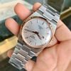 Đồng hồ cặp đôi Tissot PRX Powermatic80 T137.407.11.041.00 SG bản máy pin , dây thép , viền rose F1:1