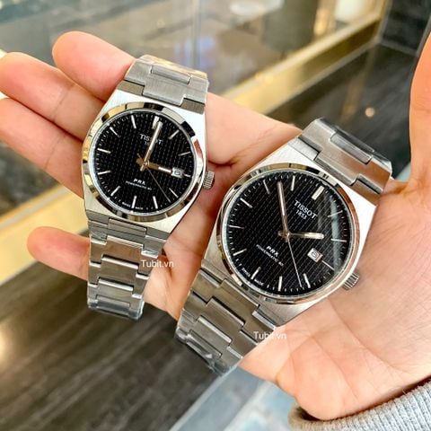 Đồng hồ cặp đôi Tissot PRX Powermatic T137.407.11.051.00 bản máy pin , dây thép F1:1