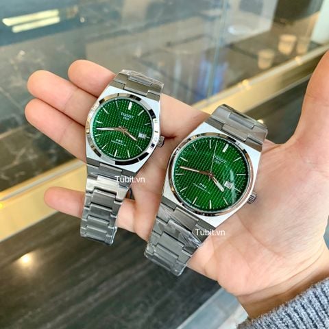 Đồng hồ cặp đôi Tissot PRX Powermatic80 T137.407.11.091.00 và T137.207.11.091.00 bản máy pin , dây thép F1:1