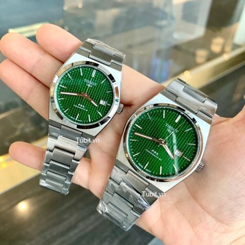 Đồng hồ cặp đôi Tissot PRX Powermatic80 T137.407.11.091.00 và T137.207.11.091.00 bản máy pin , dây thép F1:1