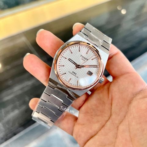 Đồng hồ Tissot PRX Powermatic80 T137.407.21.031.00 (T1374072103100) bản máy cơ ETA Rep1:1