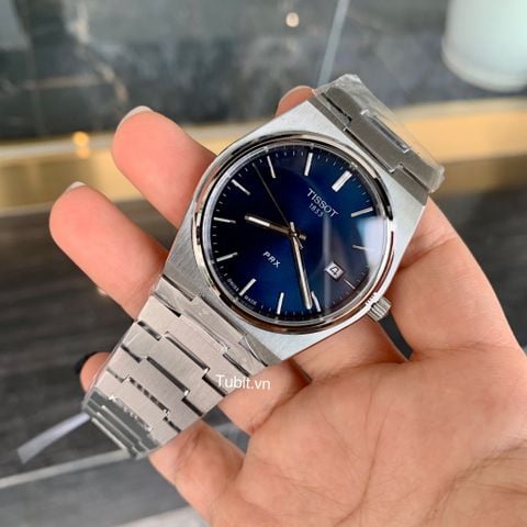 Đồng hồ Tissot PRX 40MM T137.410.11.041.00 (T1374101104100) bản máy pin ETA Rep1:1