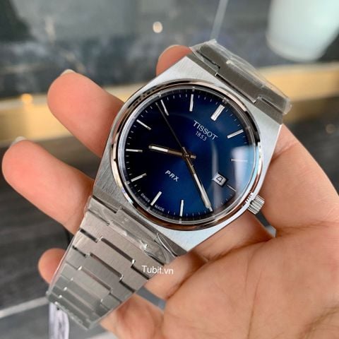 Đồng hồ Tissot PRX 40MM T137.410.11.041.00 (T1374101104100) bản máy pin ETA Rep1:1