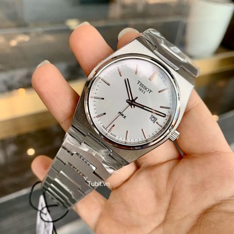Đồng Hồ Cặp đôi Tissot PRX T137.410.11.031.00 và T137.210.11.031.00 bản máy pin ETA Rep1:1