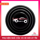 Nút dán giảm lực đóng bảo vệ cửa xe ô tô, miếng dán Silicon bảo vệ cửa ô tô logo các hãng xe