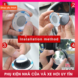 Gương cầu xóa điểm mù xe hơi ô tô xe hơi xoay 360 độ chống bám nước hiệu xuất cao