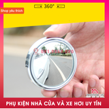 Gương cầu xóa điểm mù xe hơi ô tô xe hơi xoay 360 độ chống bám nước hiệu xuất cao
