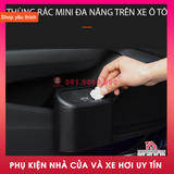 Thùng Rác Mini Ô Tô