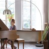 Đèn cần câu trang trí phòng khách