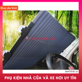 Rèm chắn nắng cho Ô tô Rèm Chắn Nắng Kính Lái Ô Tô Thông Minh gập gon dạng mành