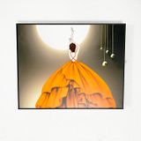 Khung tranh che bảng điện, tủ điện sang trọng che aptomat bảng điện khung nhôm có pitton thủy lực