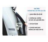 Gioăng ô tô, Gioăng Cột B Nẹp Cánh Cửa Ô Tô - Gioăng Cột B Lõi Thép 1 bộ 2 lắp vừa 2 cửa