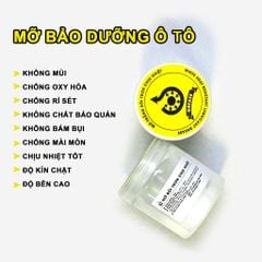 Mỡ trắng bôi trơn giảm chấn, chống rỉ sét. giảm va đập và tiếng cọt kẹt trên ô tô kèm chổi quét