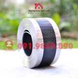 Nẹp carbon chống xước, nẹp nhựa trang trí vân carbon