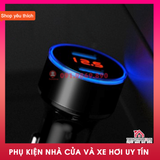 Tẩu sạc ô tô 2 cổng usb làm bằng kim loại sơn tĩnh điện cao cấp