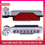 Bộ 2 Đèn LED Chạy Bằng Năng Lượng Gió Dành Cho Xe Hơi và Xe Mô Tô phát sáng không cần điện có băng keo hãng 3M siêu dính