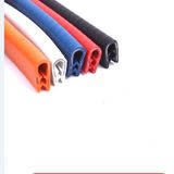 Gioăng ô tô Nẹp u lõi thép, Ron viền cánh cửa chữ U chống va đập dành cho xe hơi, ô tô