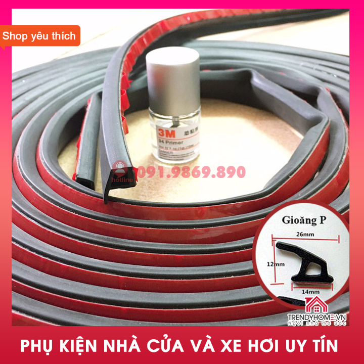 gioăng cao su chữ P