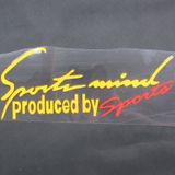 Tem dán decal Sport mind  prodeced by Sports cỡ nhỏ 20 x 10 xe hơi ô tô đầy đủ màu sắc | Phụ kiện ô tô